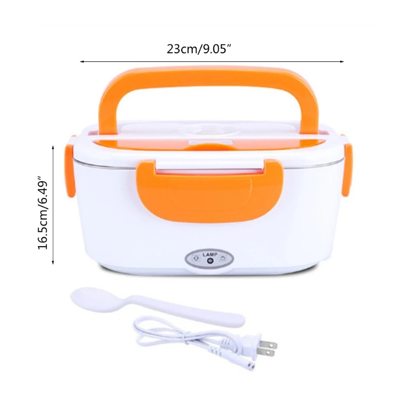 

12/110/220V Portable Electric Heated Lunch Box Bento Boxes Car Food Rice