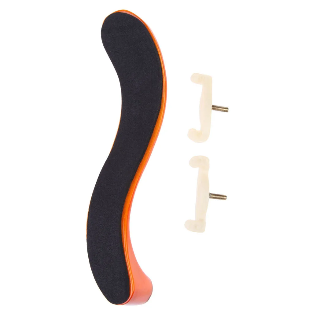 

Wood 3/4 4/4 Violin Shoulder Rest Fully Adjustable For Violin Beginners Gift