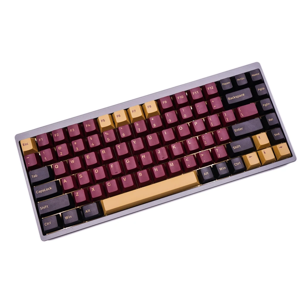G MKY красный самурайский 160 ключей Вишневый профиль Keycap двойной выстрел толстые PBT