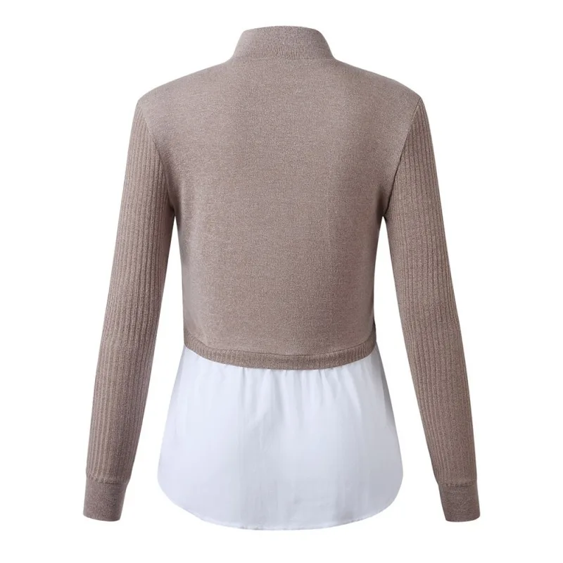

Women Knitted Sweater Autumn Winter Solid Turtleneck Slim Pullover Wild Tops Casual Long Sleeve Jumper Sweaters for Women