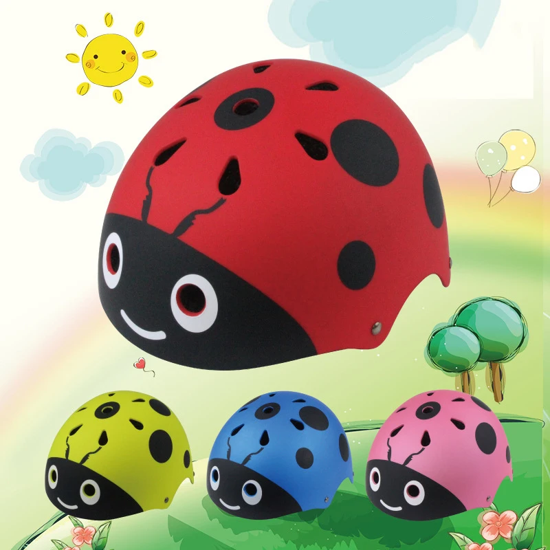 Children's Helmet 2020 New Cute Roller Skating Kids Bicycle Riding Outdoor Sports Protective Gear | Спорт и развлечения