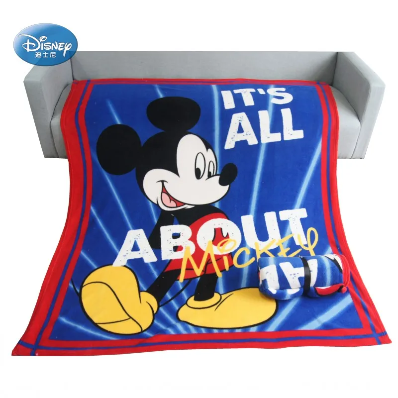 Скидка милый горошек Минни Маус с единорогом Манта Коралловое Флисовое одеяло