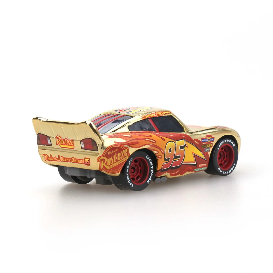 Disney Pixar Cars 2 3 Lightning 40 стиль Mcqueen Mater Jackson Storm Ramirez 1:55 литой автомобиль металлический сплав мальчик детские игрушки подарок