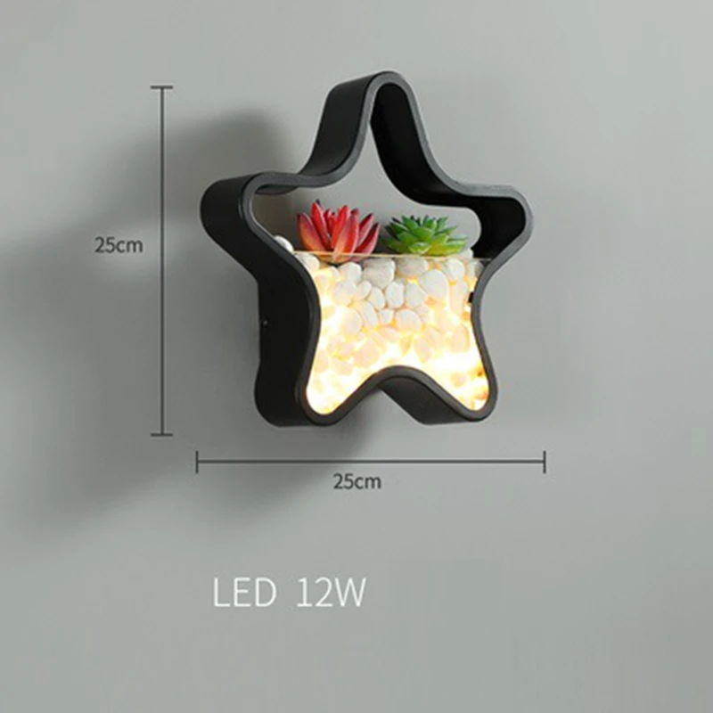 Современный светодиодный настенный светильник круглый для спальни гостиной