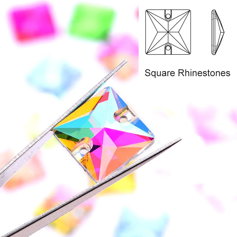 Стеклянные стразы для украшения свадьбы все цвета 12 мм 36 цветов F0103|Стразы| |