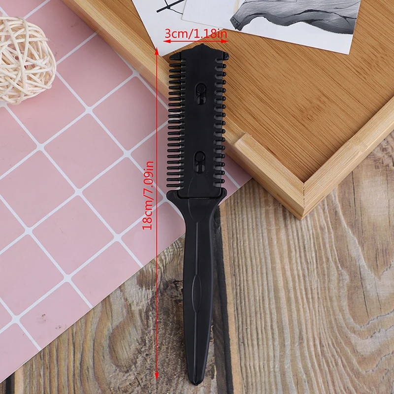 

HOT Hairdressing Trimmers Hair Shaving Blades Cutting Thinning Pro Barber Hair Razor Comb Scissor Tools Brush Beauty Styling