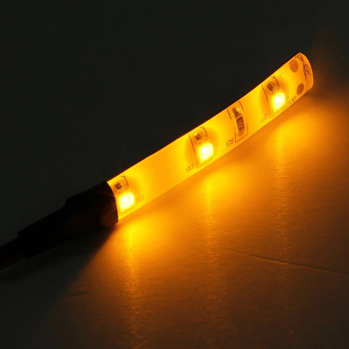 12V 3 LED 3528 SMD IP65 Водонепроницаемый прокладки СИД светильник гибкий подвесной для
