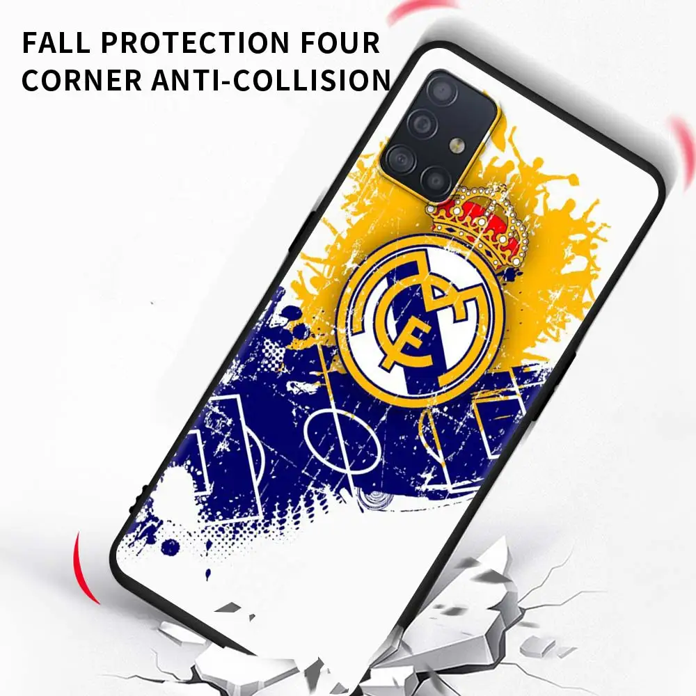 

Spain Football Team Case For Samsung Galaxy A51 A71 A21s A31 A12 A41 A11 A72 A52 A32 5G A01 A91 A21 Black Shell Phone Covers