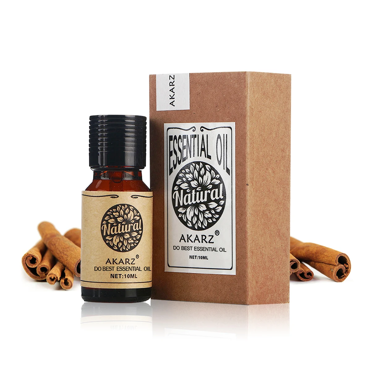 

Cinnamon Essential Oil AKARZ Natural Aromatic for Aromatherapy Body Skin Care Aroma 10ml 30ml 100ml