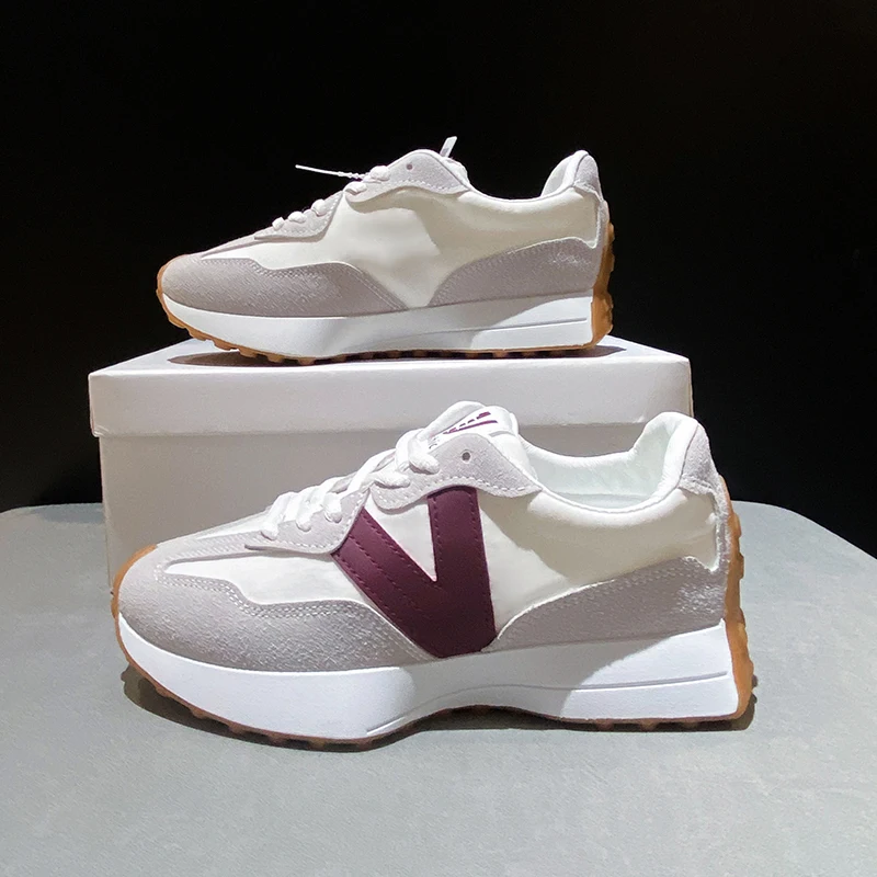 

Новинка Весна 2021, женская повседневная обувь, легкая дышащая обувь, однотонная модная обувь, уличная износостойкая обувь