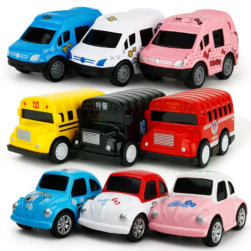 Маленький автомобиль из сплава для детей игрушечные карманы тянущаяся функция