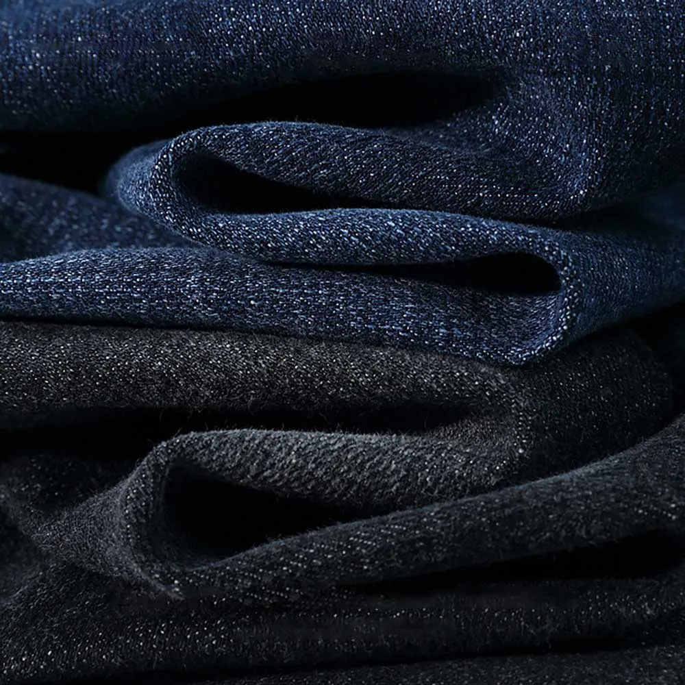 New Fashion Straight Loose Baggy Jeans Men Smart Casual Business Leisure Denim Pants Trousers Streetwear Plus Size Clothes