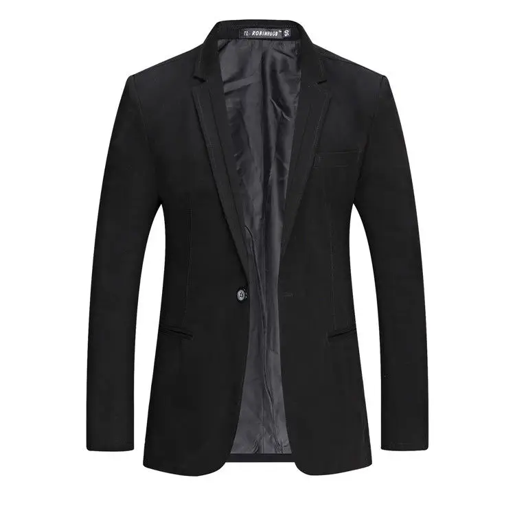 

Мужской Корейский Блейзер, модный топ, приталенный и красивый мужской костюм, повседневное Мужское пальто в британском стиле на весну и осе...