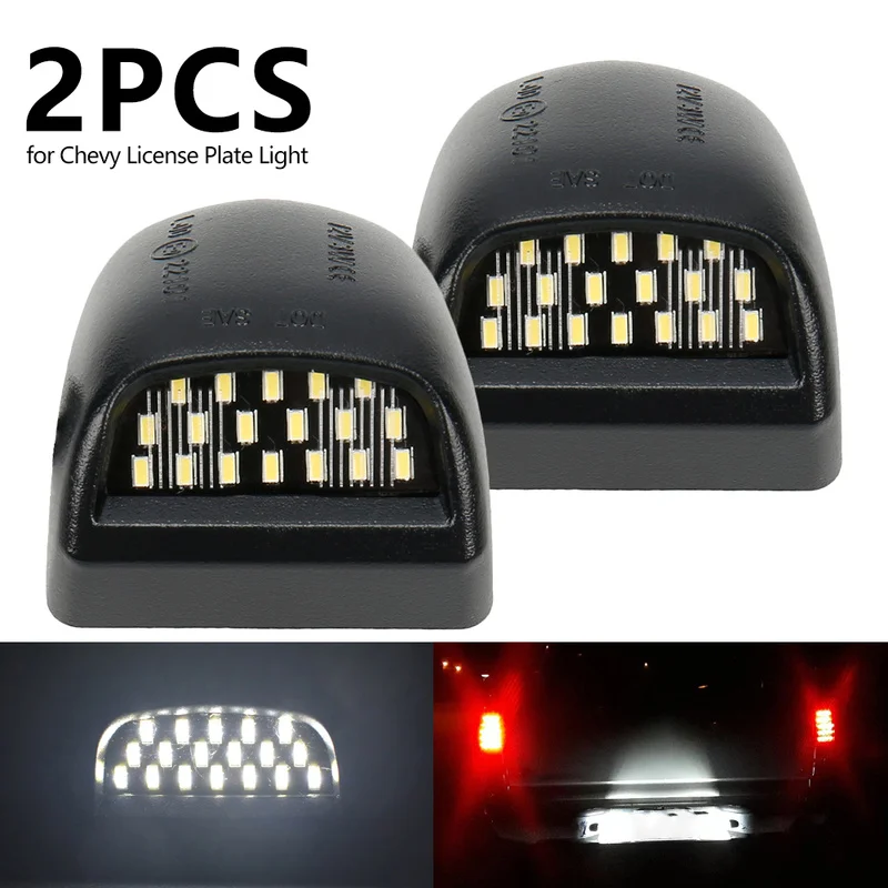 Светодиодный светильник для номерного знака 12 В 18 светодиодный белый свет