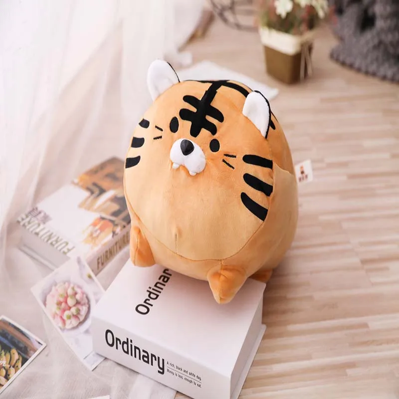 1 шт. 35 45 см Kawaii Тигр Зебра плюшевая мягкая подушка милые мягкие игрушки Животные