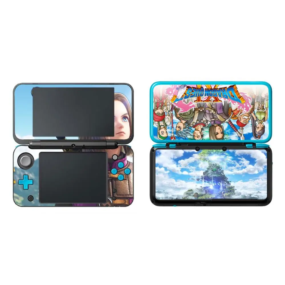 dragon quest decal skin sticker cover for new 2ds ll xl skin sticker for nintendo 2dsll vinyl skin sticker protector free global shipping