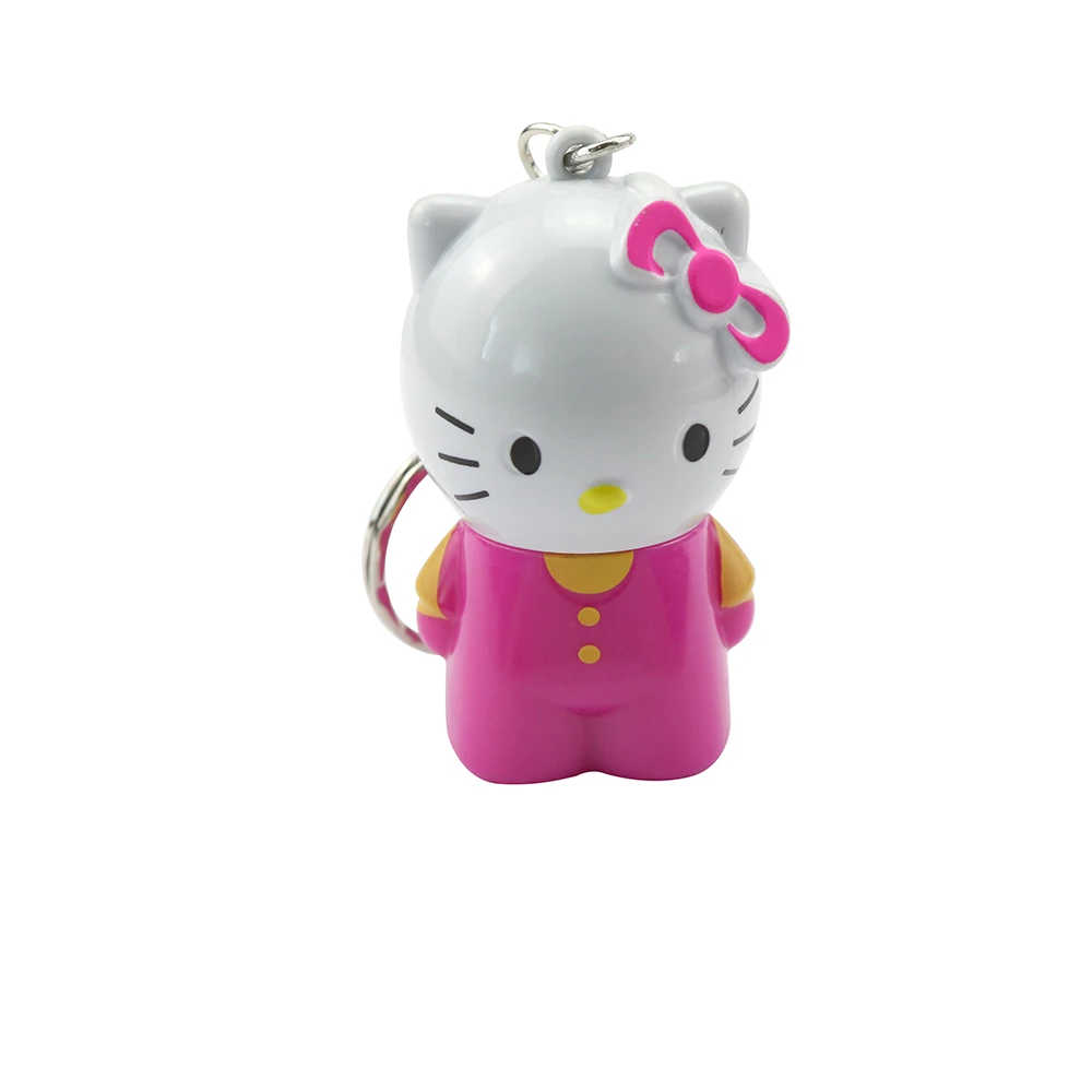 Kawaii выдвижная ручка 0,7 мм синие Бусины мультфильм супер милый маленький котенок Выдвижная Подарочная шариковая ручка для детей/Декор для ключей