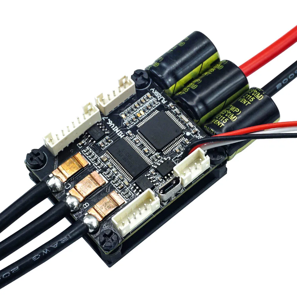 Новое поступление FLIPSKY Mini FSESC6.7 70A base on VESC6.6 PRO с алюминиевым анодированным