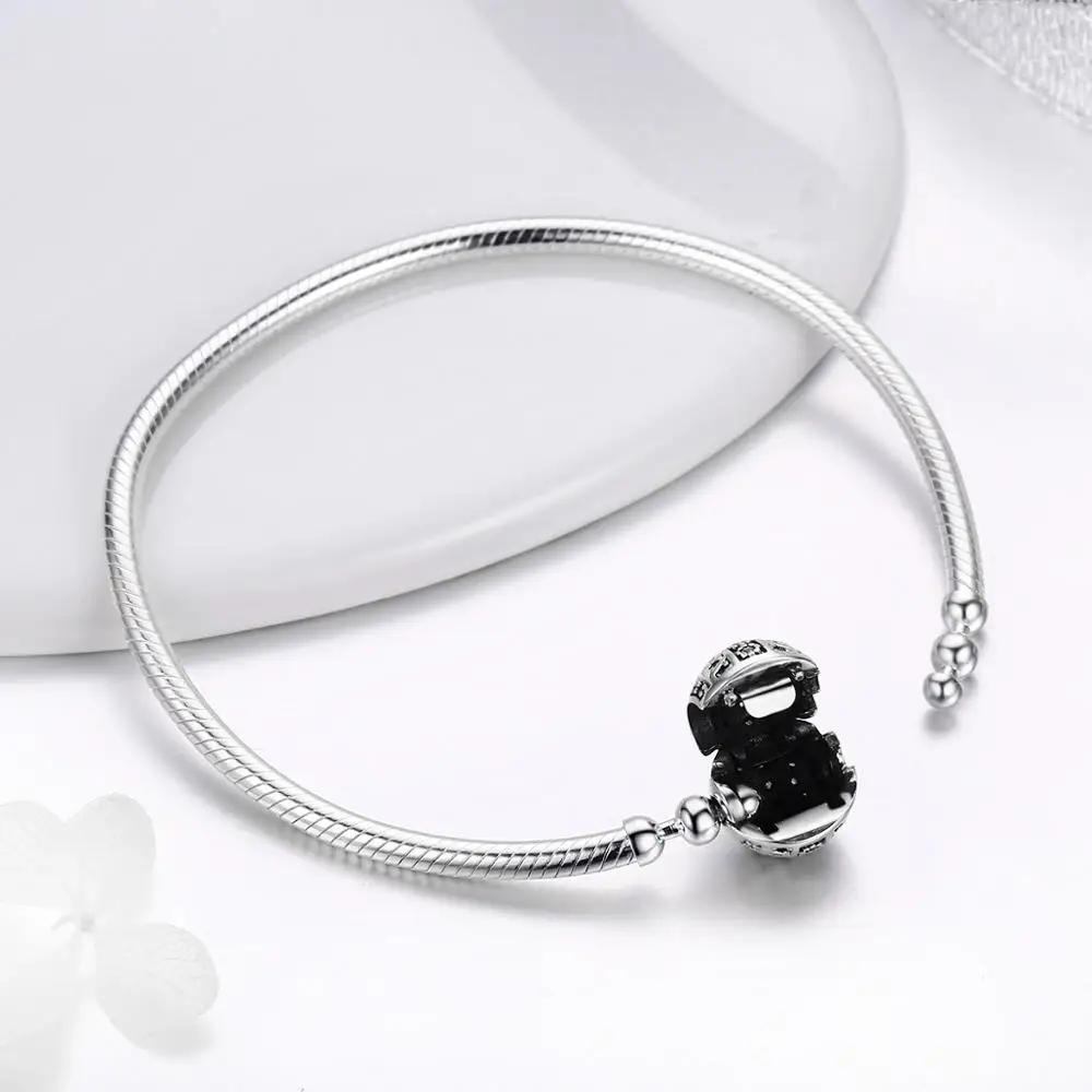 Womak fit браслет Pandora подвеска из стерлингового серебра 925 пробы змеиная цепь женский серебряный браслет