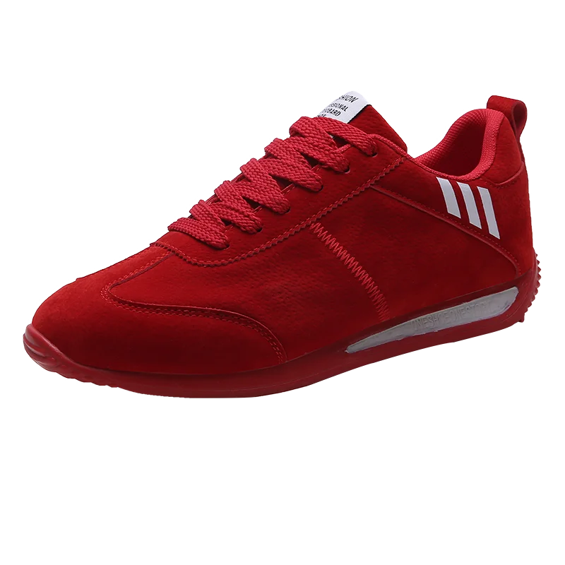 Мужская Спортивная обувь Повседневная Дизайнерские кроссовки Calzado Hombre Красная