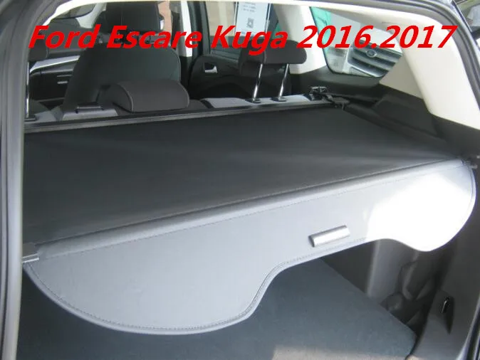 Для Ford Escare Kuga 2016 2017 2018 2019 защитный щит для багажника автомобиля (черный