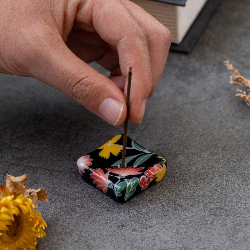 1Pc Ceramic Incense Burner Stick Censer Reflux Home Decoration Use In Teahouse For | Дом и сад