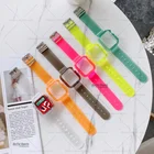 Чехол s Ремешок Браслет для HW16 HW22 pro plus max Смарт-часы iwo Смарт-часы чехол ремешок прозрачный для женщин мужчин Серия 6