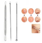 Инструмент для удаления чёрных точек, прыщей, 3 шт.компл.