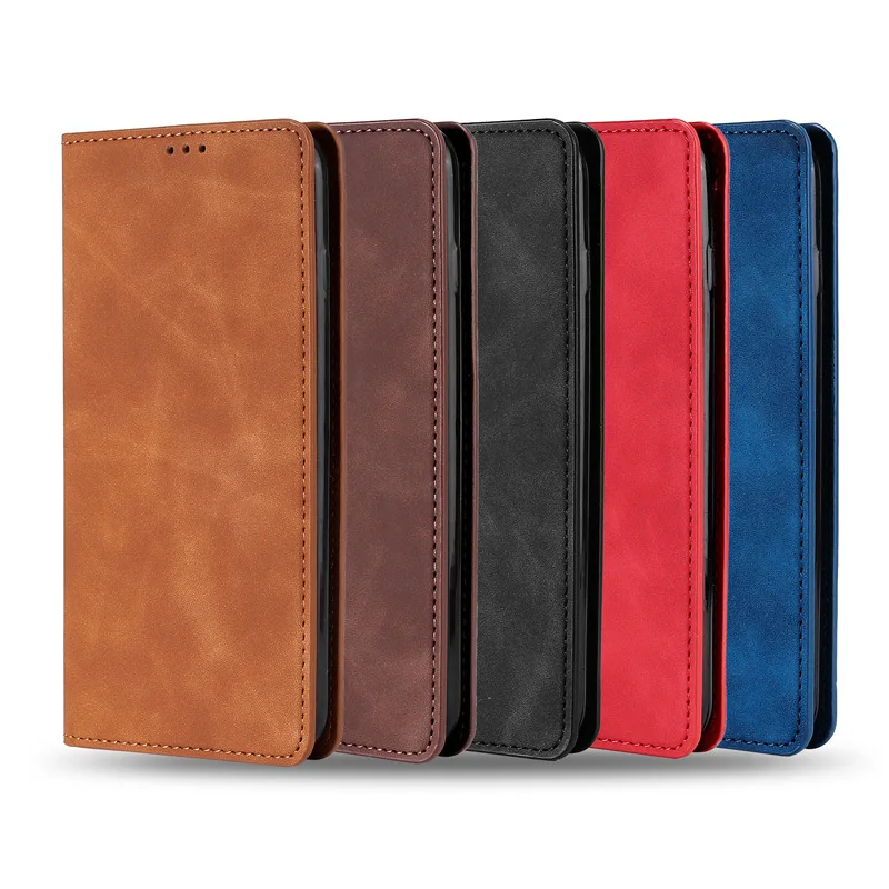 

Retro PU Leather Flip Case For IPhone X XS XR 11 Pro Max Wallet Card Holders Magnetic Flip Cover For iPhone 8 7 6 6s Plus Shell