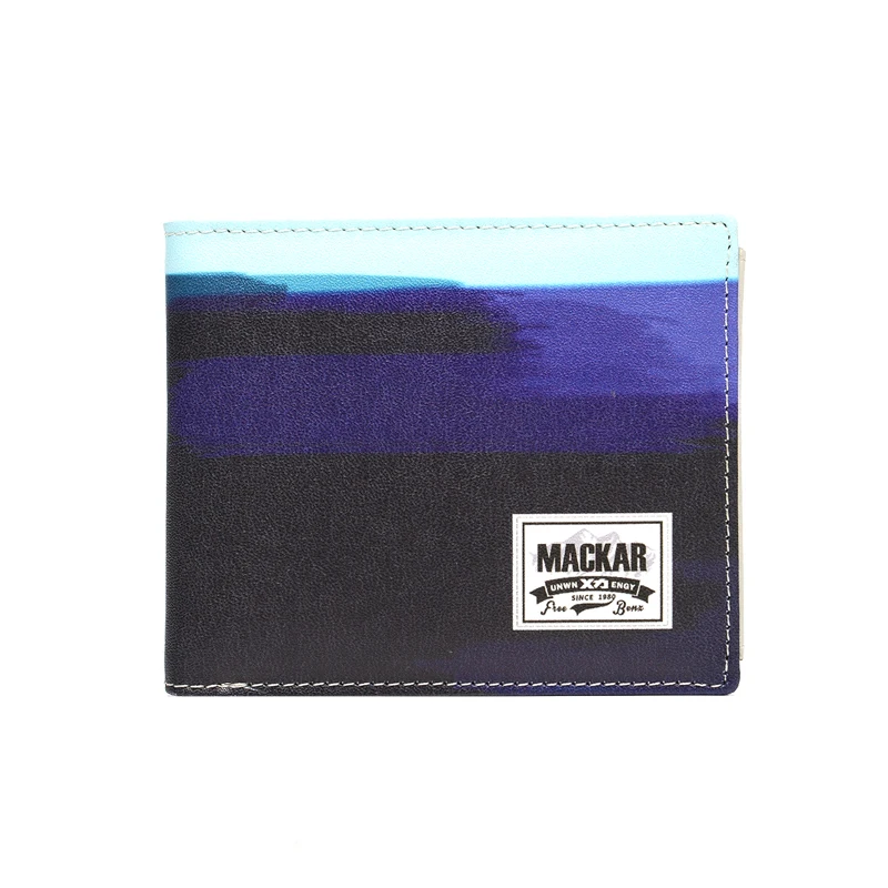 

Men's Short Wallet Youth Personality Creative Simple Ins Korean Wallet Genuine Leather Liner Coin Purse