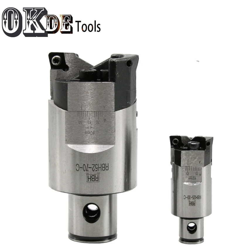 Высокоточная двухбитная шероховатая Буровая головка RBH 25 33 мм для глубоких