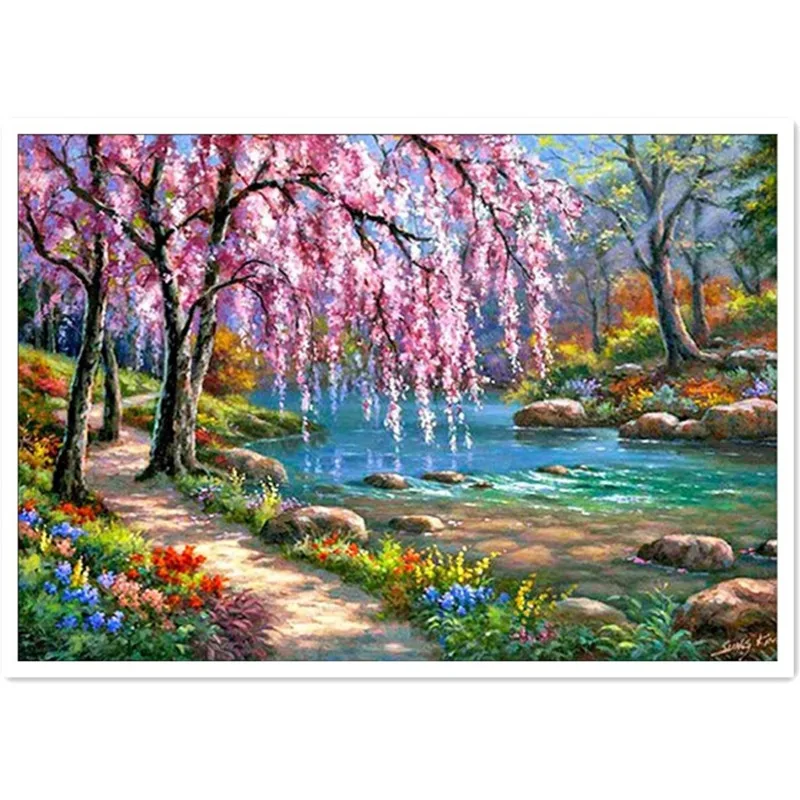 Полностью алмазные картины домашнее украшение пейзаж тема DIY Детский подарок
