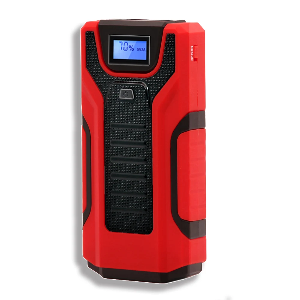 

GKFLY Emergency Car Jump Starter 12V Portable Power Bank 16000mAh Starting Device Battery 1200A Booster For Petrol Diesel Car