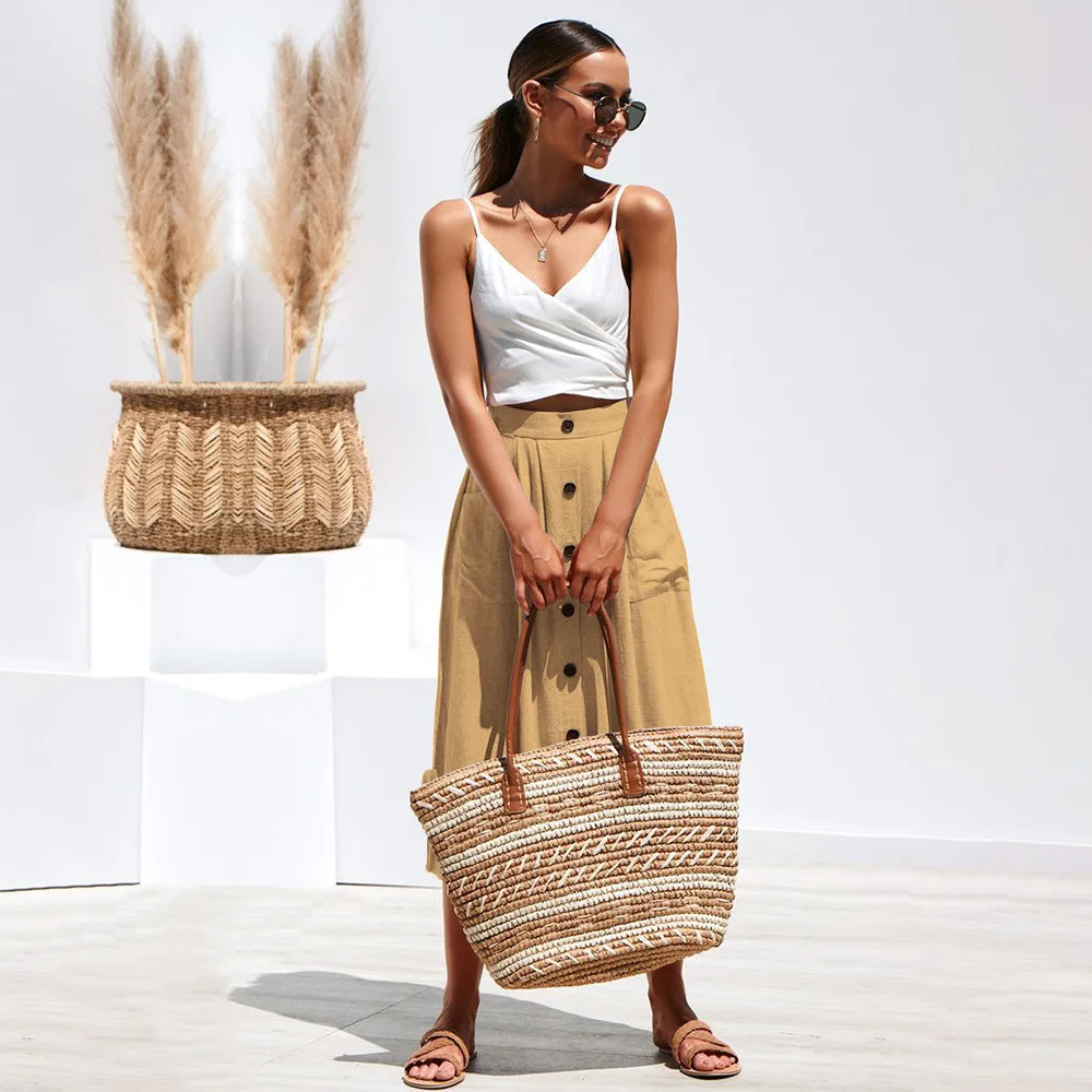 

SAGACE Retro long skirt solid button women's skirt 2021 summer fashion new women's dress Korean single breasted skirt