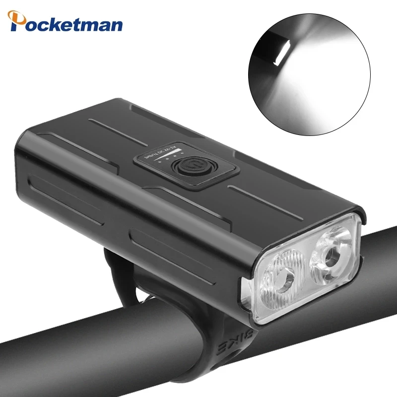 

USB Rechargeable Bicycle Front Light Waterproof Bicycle Light Bicycle Front Lamp Back Rear Taillight Cycling Safety Warning Lamp