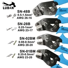 Технические детали, Обжимные Щипцы с пружинным зажимом