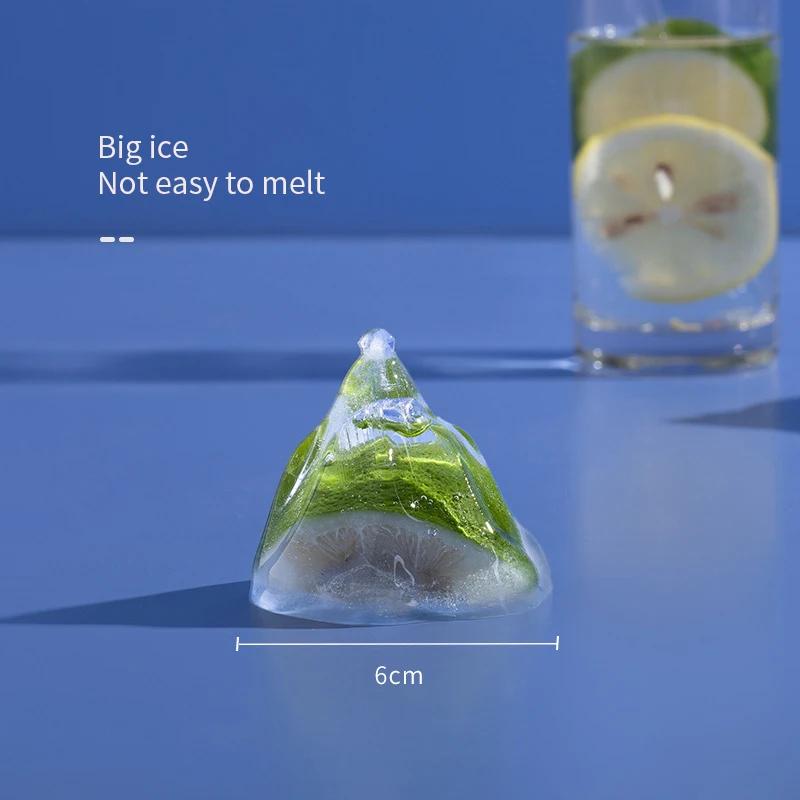 

3D формы для изготовления кубиков снега из пищевого силикона, 6 см, «сделай сам» для коктейлей, виски, вина, напитков, мороженого, инструменты, ...
