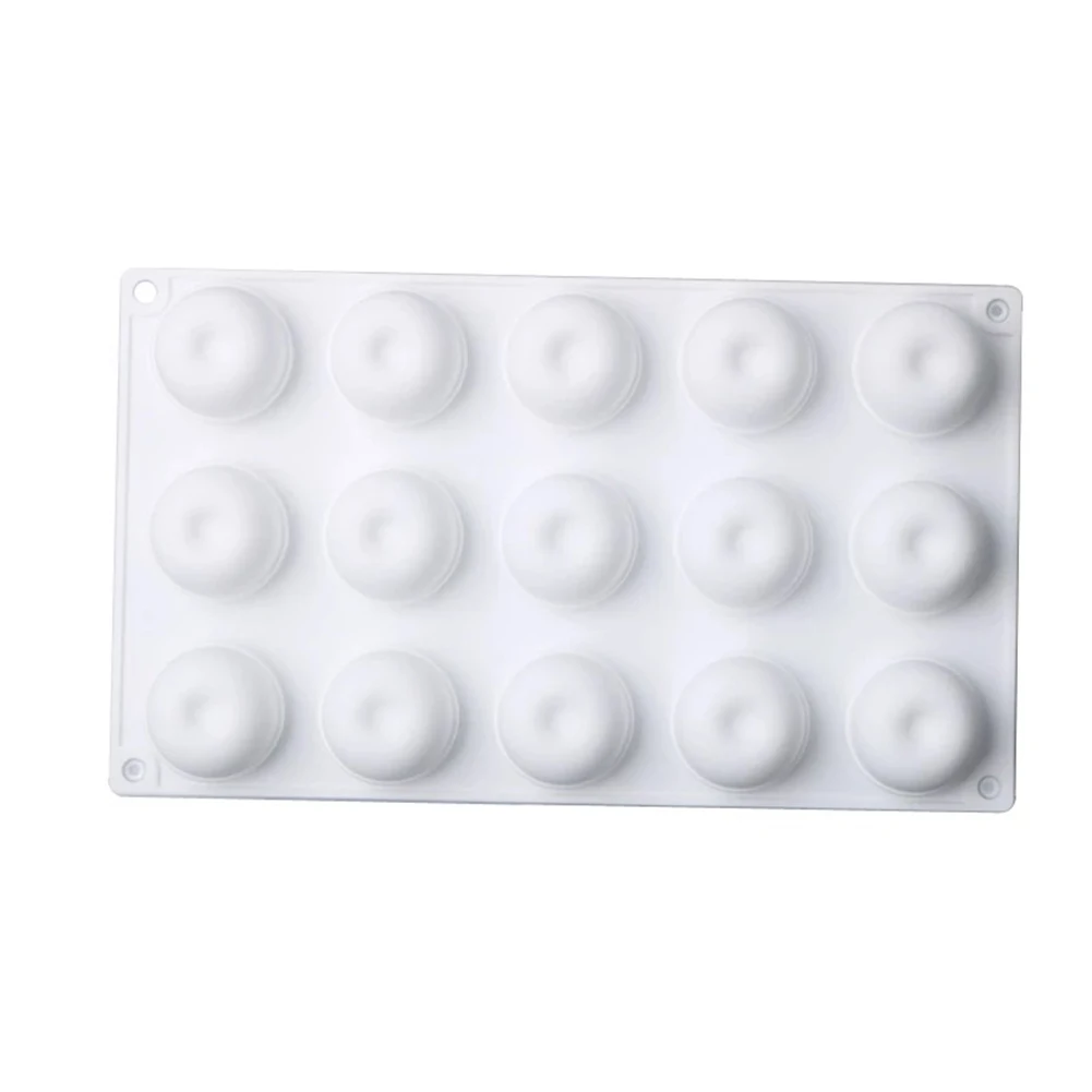 

1PC 15 Even Small Apple Mousse Sweet Cake Silicone Mold Baking Diy Cherry Fruit Mold Chocolate Molds Dessert Cake Decorating