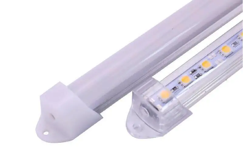 DC 12 вольт 0,5 м 5050 SMD светодиодный жесткий полосатый свет для бара 12 в 36 светодиодный s шкаф витрина украшение освещение с корпусом из алюминиевого сплава