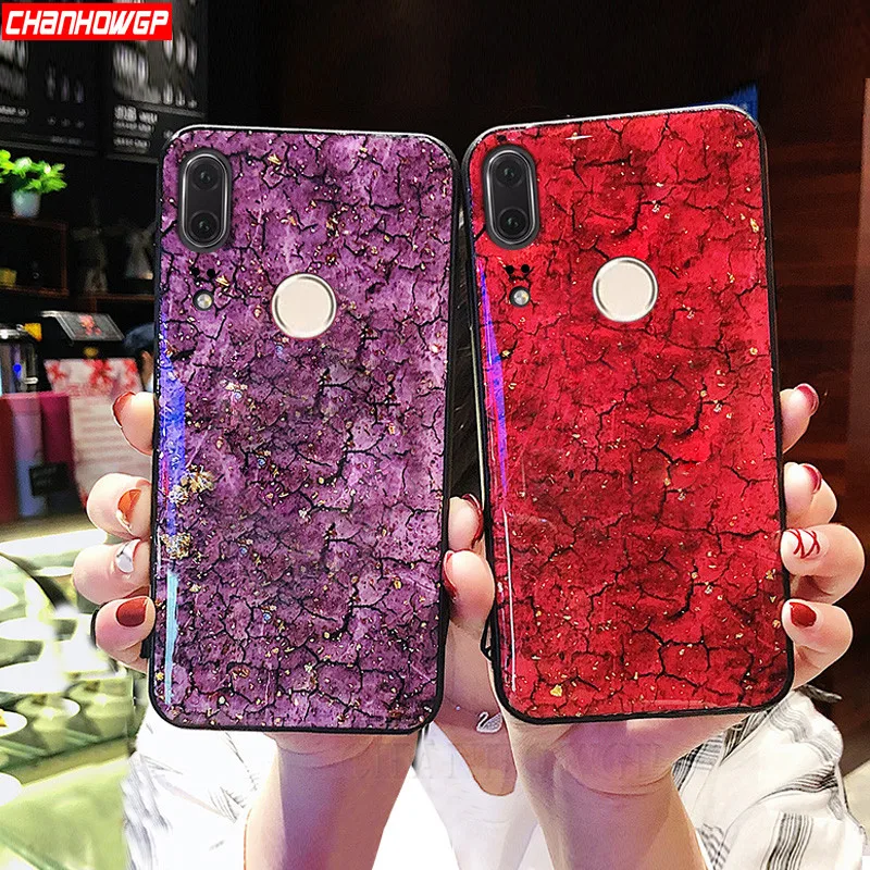 Роскошный эпоксидный мраморный чехол для Huawei P30 P20 Lite P Smart Plus Y5 Y6 Y7 Pro 2019 Honor 20 10i 8A 8S 8X