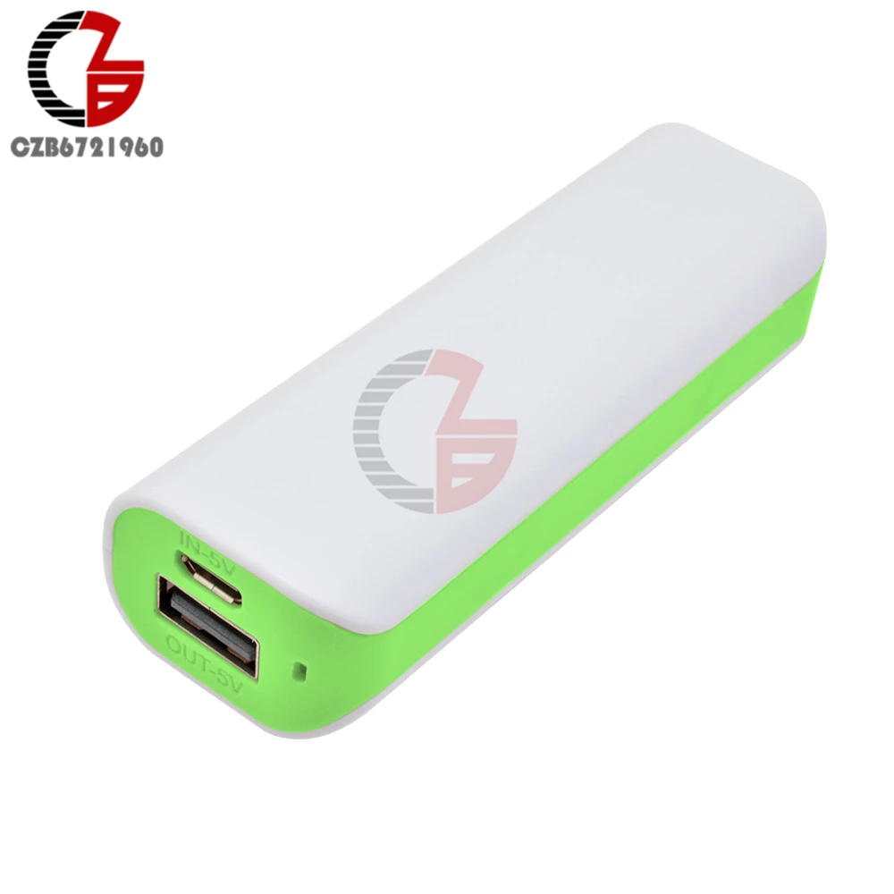 18650 USB Мощность банк Батарея Зарядное устройство чехол сделай сам, коробка для iPhone samsung Xiaomi Smart Phone MP3 Электронный LED мобильная зарядка 5В 1A