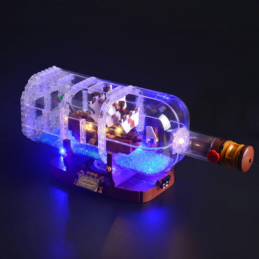 Строительный блок технология освещения соединительный совместим с Lego 21313