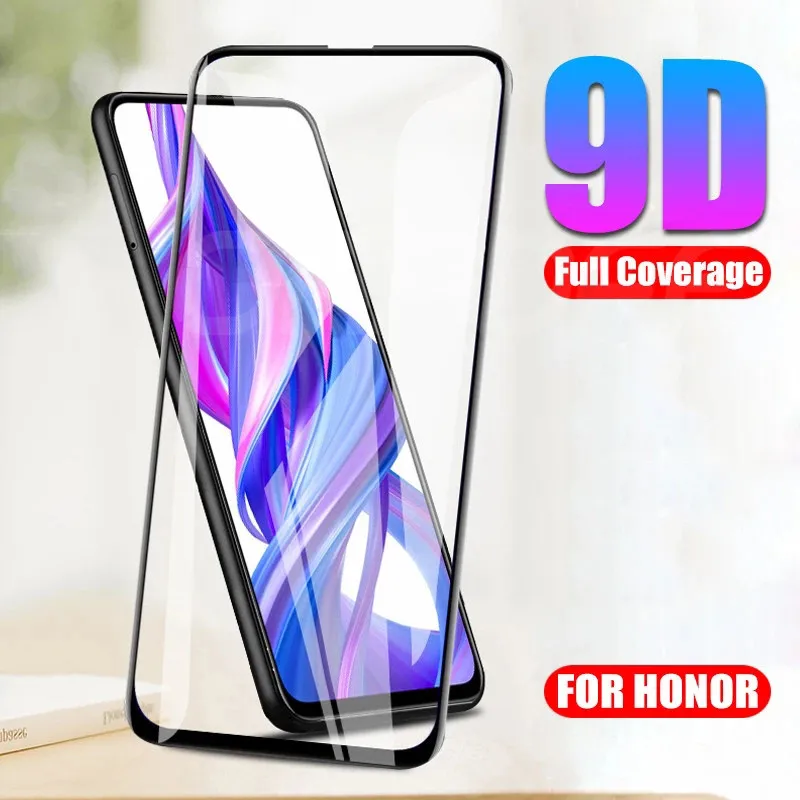 

9D Tempered Glass on the For Huawei Honor 9X 9A 9C 9S X10 Screen Protector Glass Honor 8X 8A 8C 8S 20S 30S 9i 10i 20i Glass Film