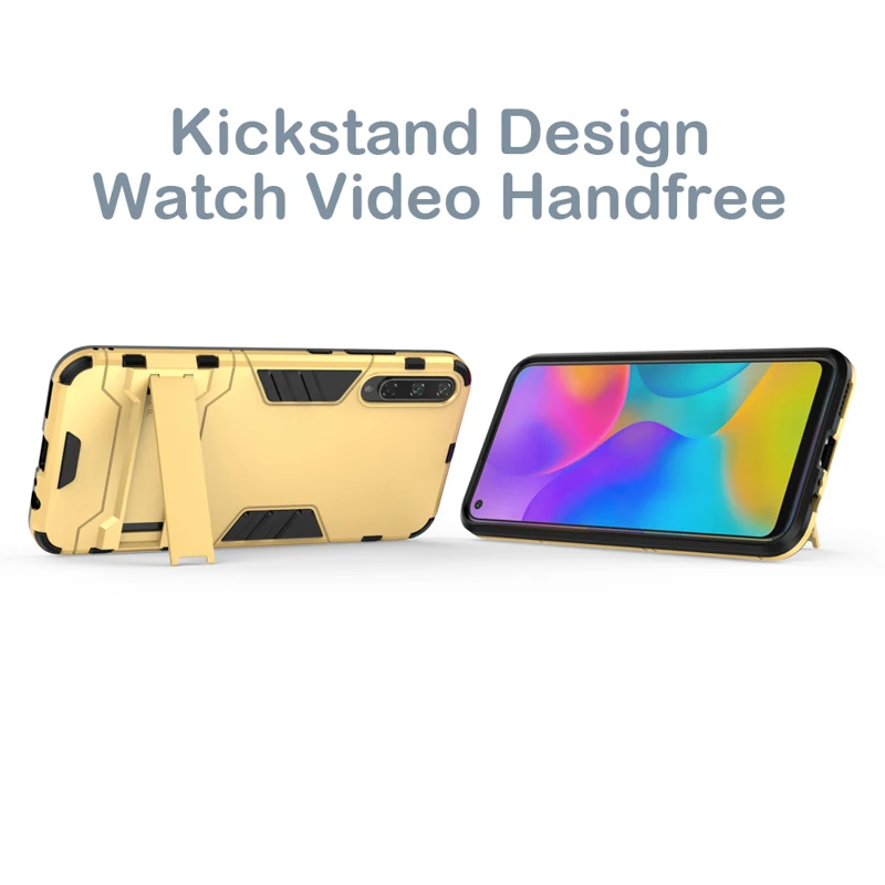 

For Huawei Mate 20 30 Lite 10 Pro 20 X Case Hard PC +TPU Cover For Huawei Honor 8X MAX 9 Note 10 Lite Play 3 8A Back Coque Funda