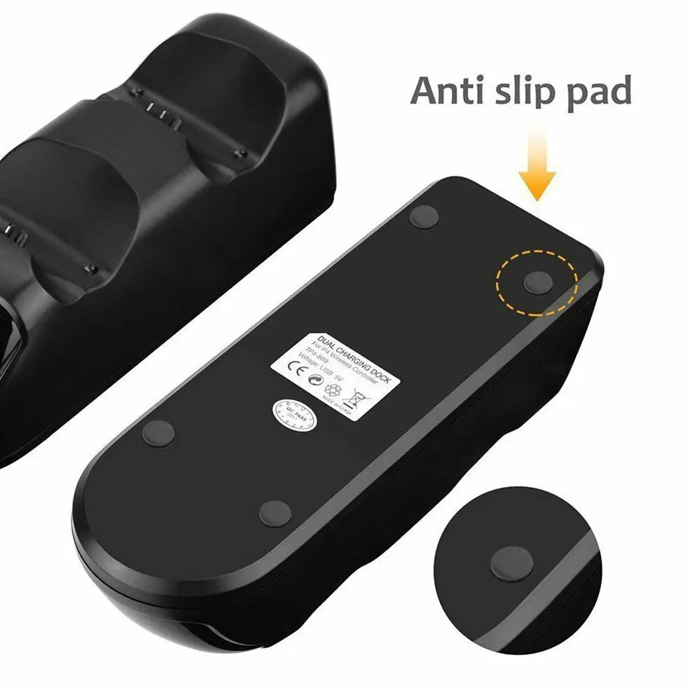 Зарядное устройство для контроллера PS4 зарядная док-станция Ps4 Светодиодные