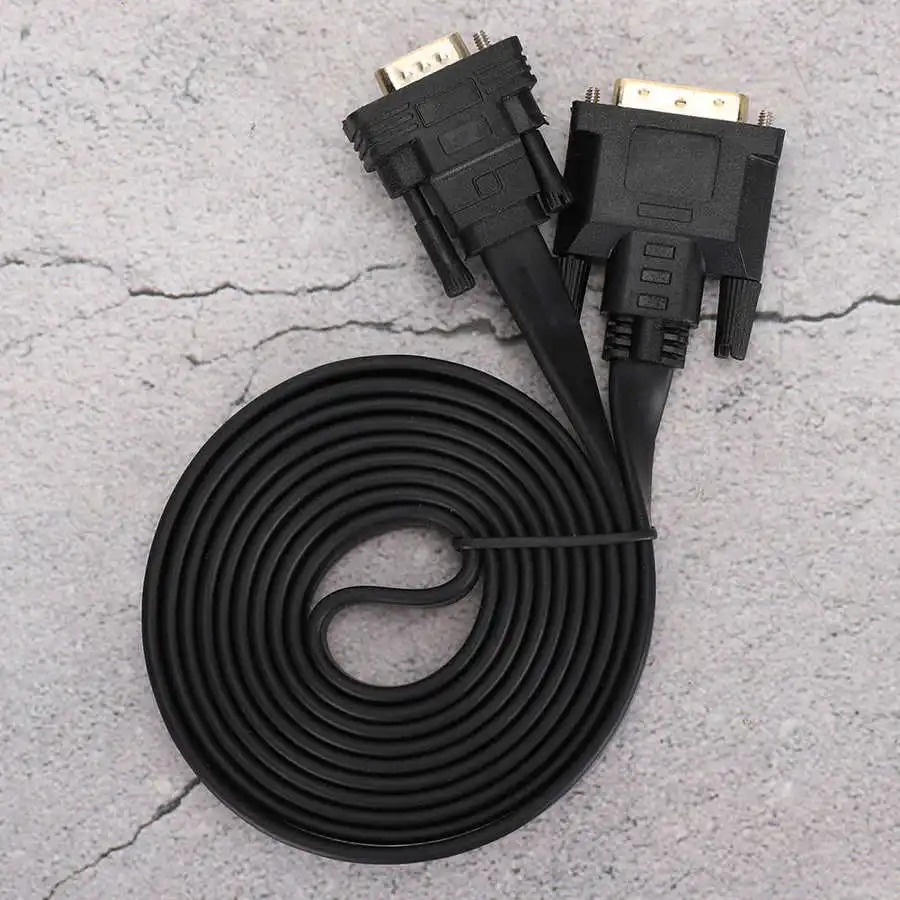 Протектор шнура DVI 24 + 1 для конверсионного кабеля VGA Переходник штекер-штекер