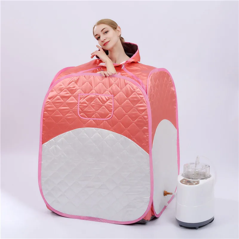 Мини Складная Сауна Портативная Паровая спа капсула с 2020 новый стиль 2.8л 1500 Вт