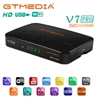 Спутниковый ТВ-приемник, GTMEDIA V7 Pro,DVB-SS2S2X + TT2, карта декодера CA, встроенная ТВ-приставка WIFI, H.265 Biss Key Youtube PK V7 PLUS