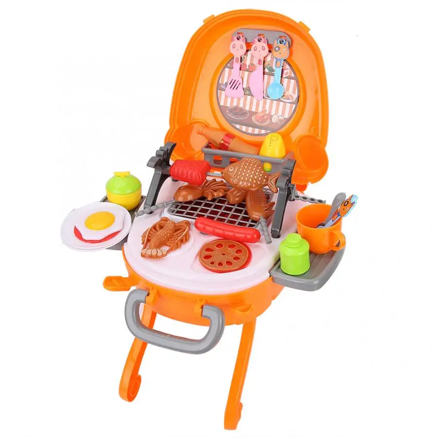Набор детских кухонных игрушек игрушечный домик с имитацией гриля барбекю
