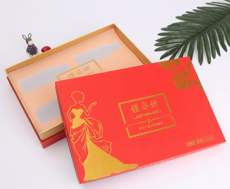 Подарочная бумажная коробка с индивидуальным принтом упаковка для браслетов